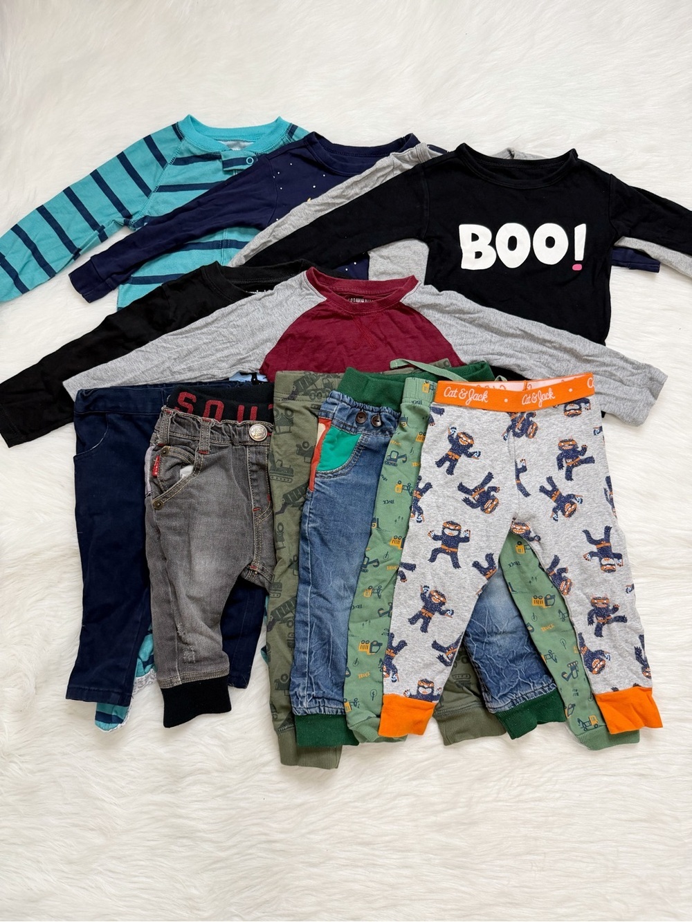 Boys Toddler Size 2T Fall/Spring Clothes LOT